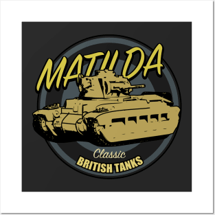 Matilda Tank Posters and Art